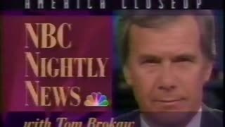 May 23, 1993 - Promo for Nightly News with Tom Brokaw
