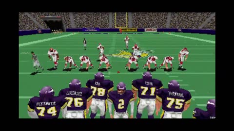 Madden 05 PS1 Sunday Night Sim Game Falcons Vs Vikings