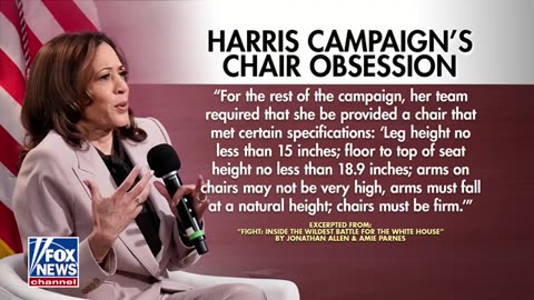 Kamala defeated... by chair height (The Five - Mar 14, 2025)