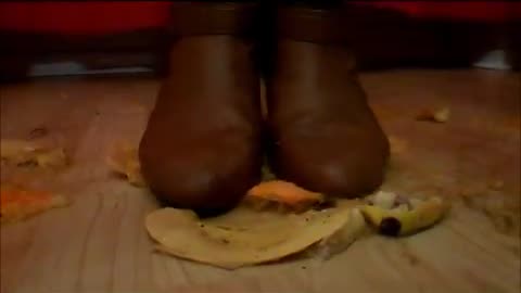 Crush Sisters Walk Over Fruit