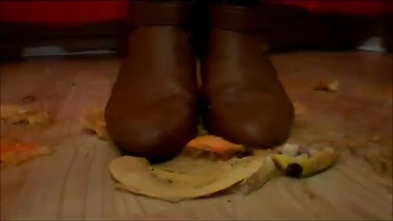 Crush Sisters Walk Over Fruit