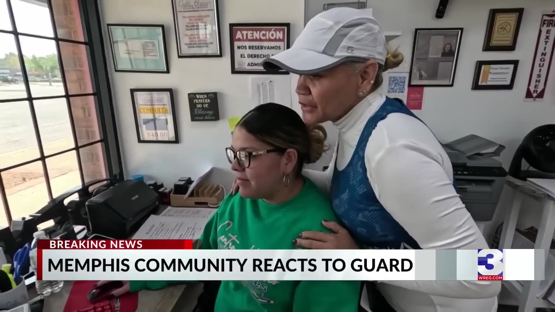 Latino business owner in Memphis: Were grateful for the National Guard coming.