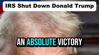 Trump shuts down the IRS perhaps FOREVER???