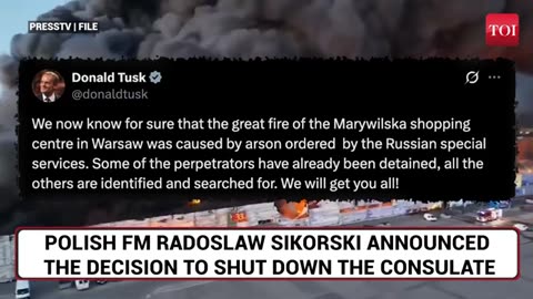 ‘Putin Behind Fire’: NATO Leader Explodes, Shuts Down Consulate After Mall Blaze Probe Report