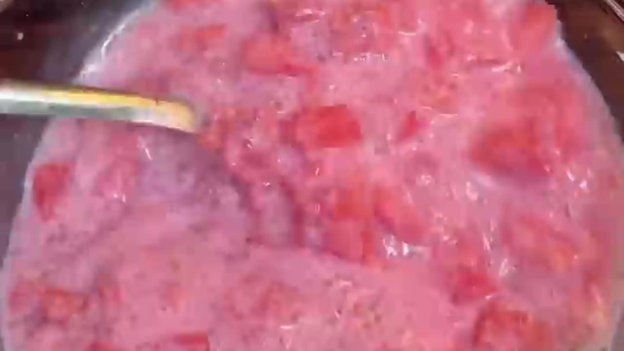 Refreshing watermelon 🍻