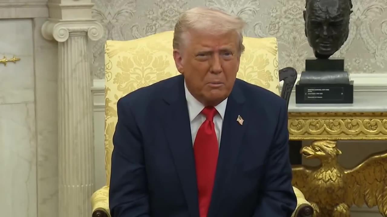 President Trump about Selensky