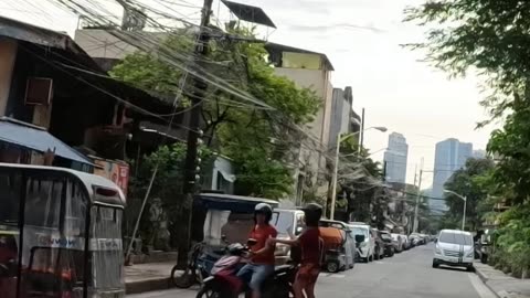 Hondarez Street in Makati City, Philippines