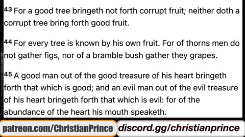 Christian prince We are not blind we are not stupid