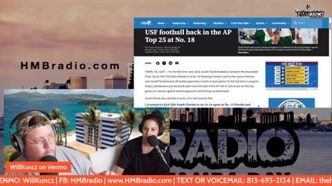 #HMB Radio Tampa Bay 585 with Will Kuncz & Anna Hummel