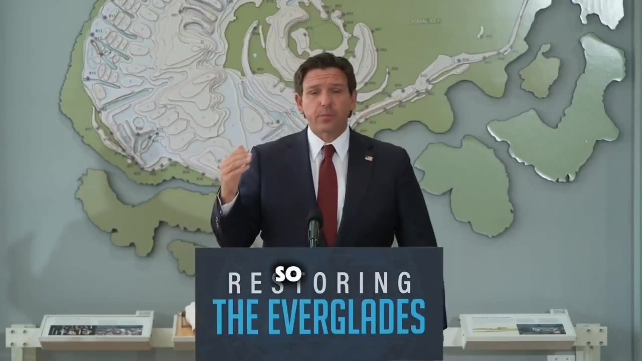 DESANTIS' PROPOSAL: While Florida has completed state Everglades restoration projects