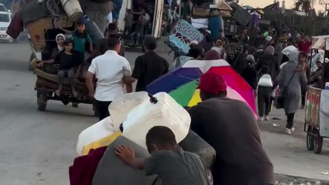 The scenes of civilians fleeing from northern Gaza to the south are deeply painful