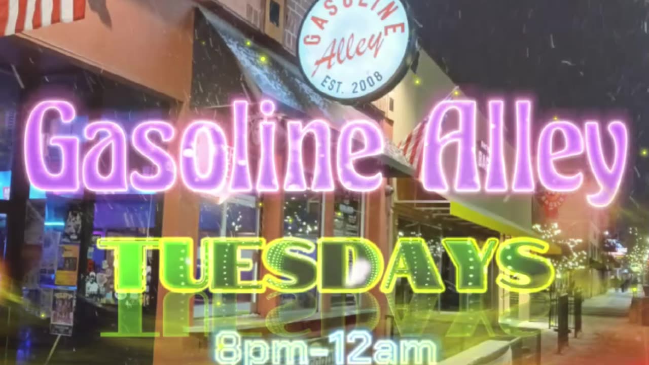 GASOLINE ALLEY Tue Karaoke 8pm