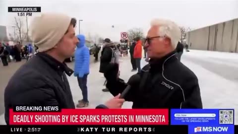 Liberal man is DEMANDING for ICE agents to be vetted before coming to Minneapolis.