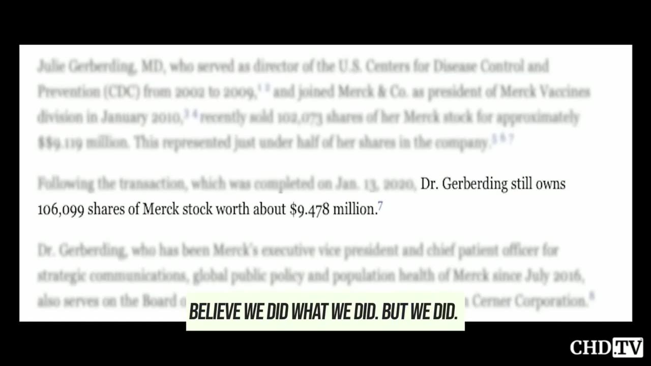 CDC Scientist Blows Whistle: Vaccines Cause Autism - 'We Covered It Up'