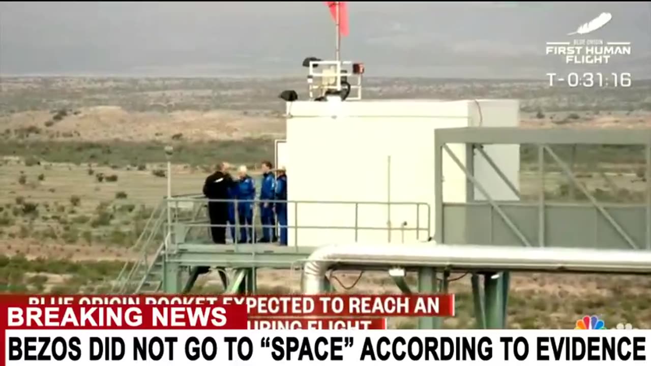 BEZOS DID NOT GO TO SPACE - ENTIRE MISSION WAS CGI