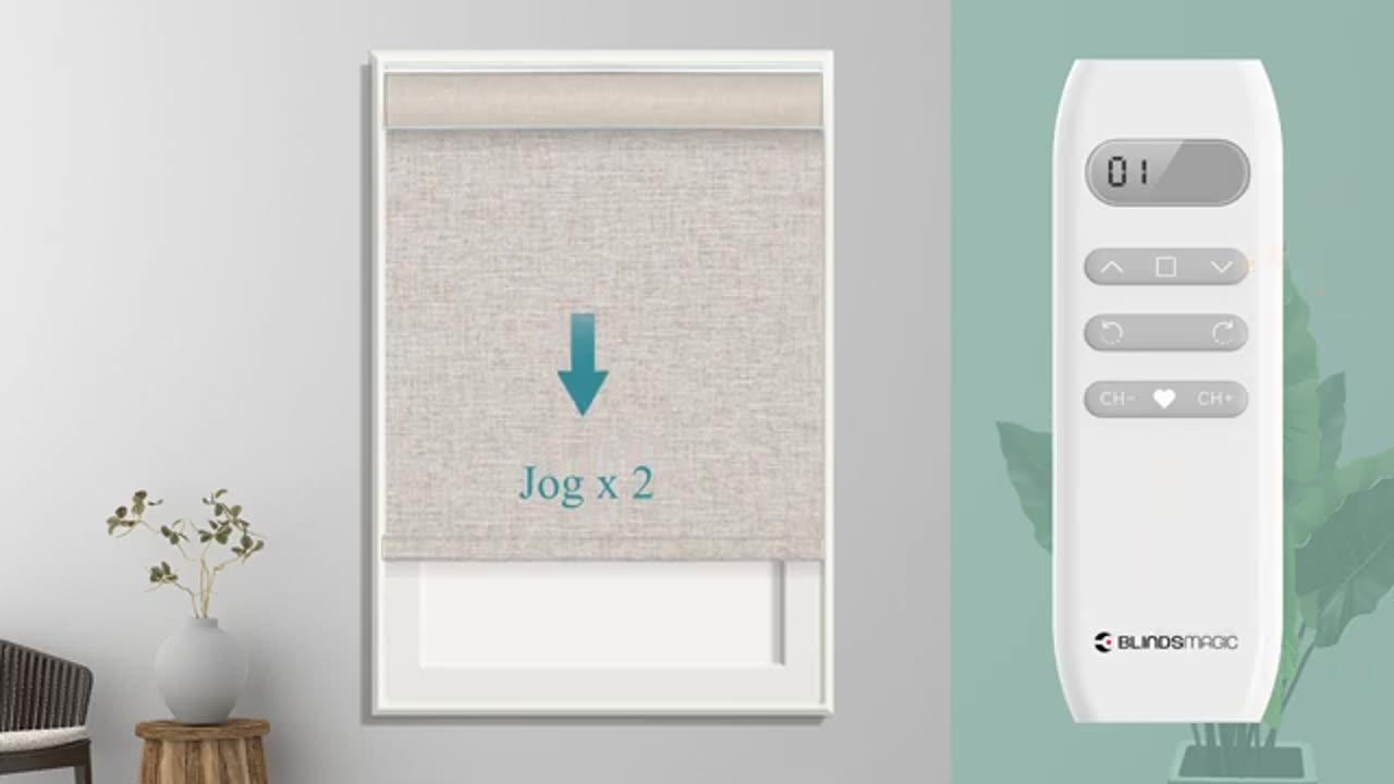 Instruction | How to Adjust Upper & Lower Limits on Your Smart blinds