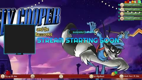 🎁🎅Sly Cooper and the Thievius Raccoonus Day 1. No Mic. Not Feeling Up For It🎁🎄