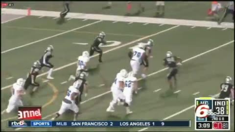 September 23, 2017 - University of Indianapolis Tops Hillsdale in College Football