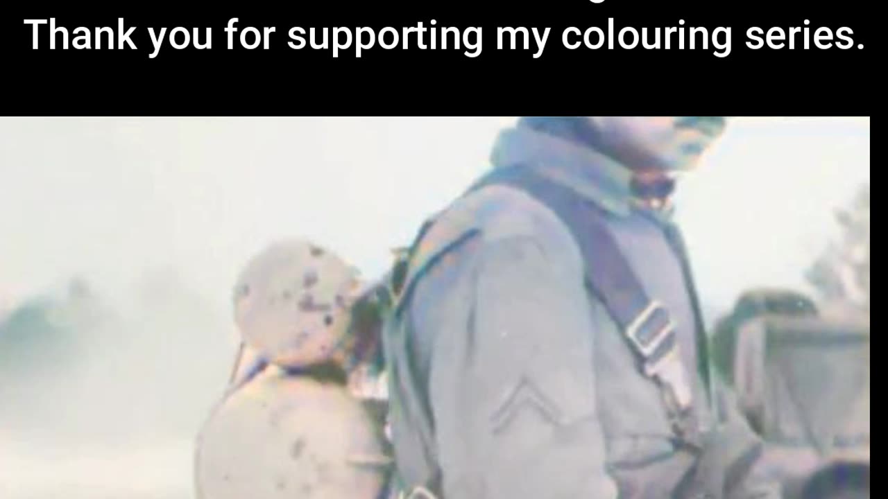 Canadian Soldier Finds Flamethrower 1944 #ColourisedHistory