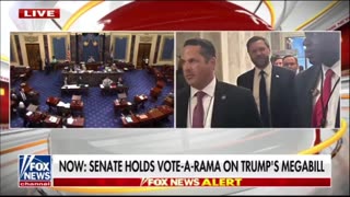 Vance on Capitol Hill as Senators hold vote- a-rama for the last 24 hours