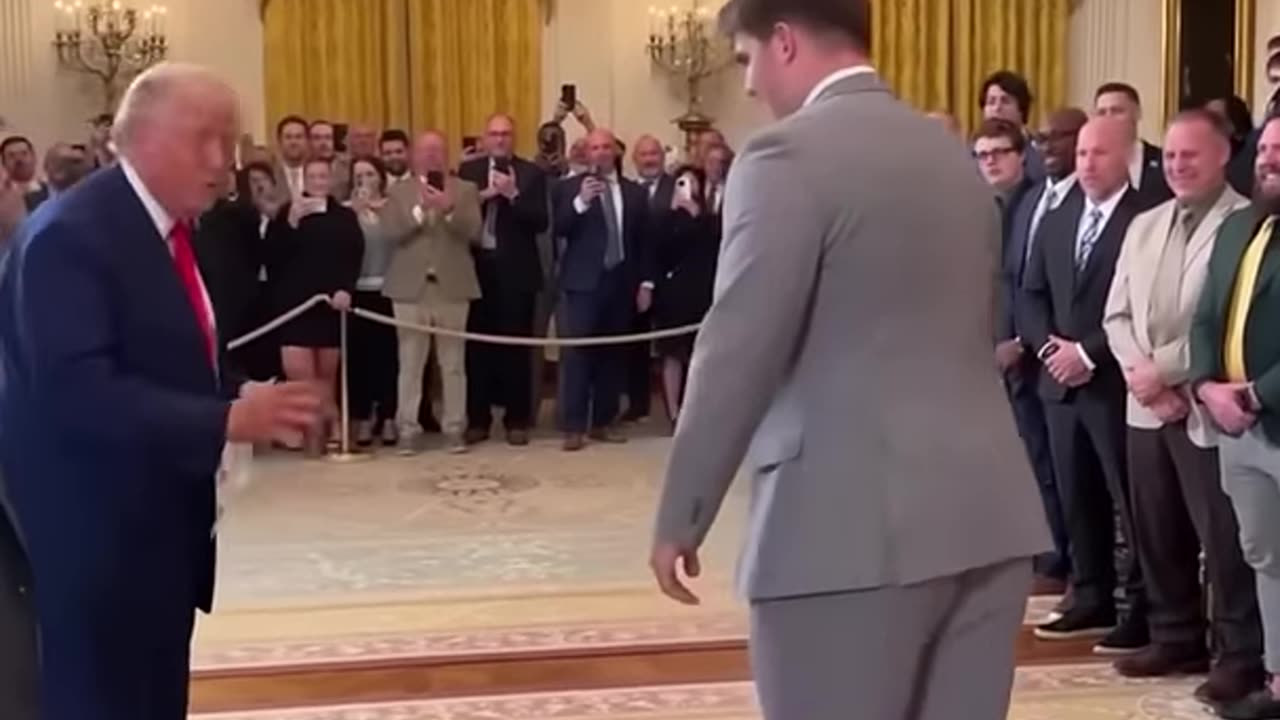 Donald J Trump with North Dakota State University
