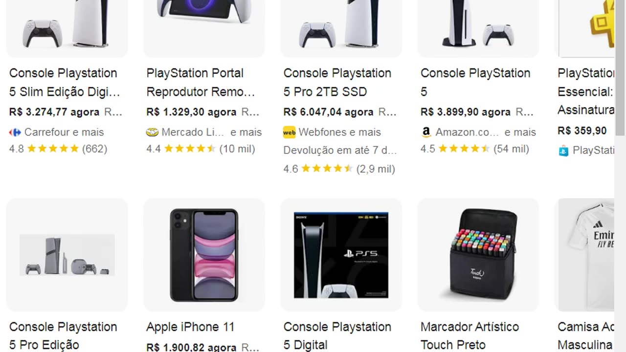 Console Playstation 5 Slim Edição Digital 1TB