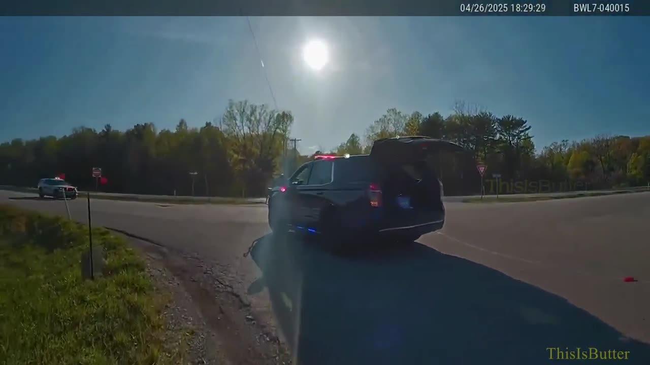 Bodycam shows Mooresville officer hit by speeding suspect when attempting to spike pursuing vehicle