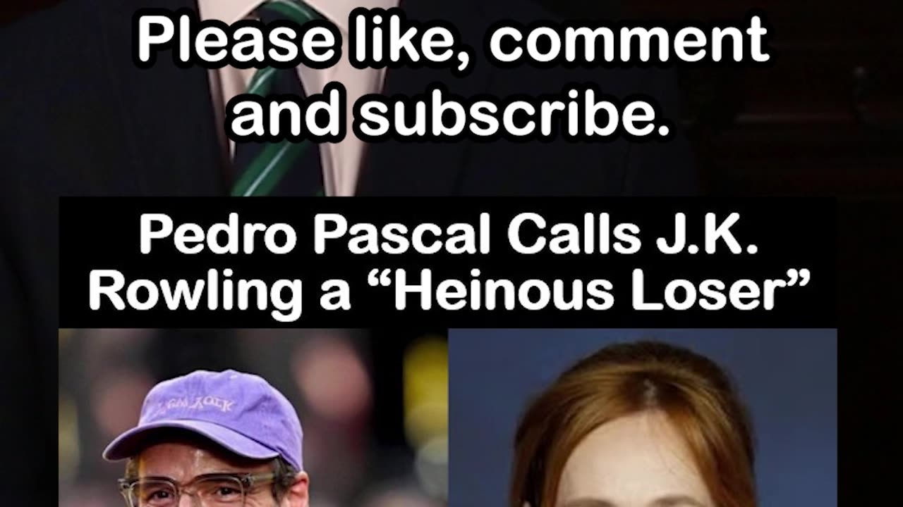 Pedro Pascal Calls J.K. Rowling a “Heinous Loser”