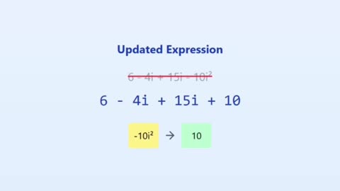 Solving Complex Numbers in 15 Seconds! (2+5i)(3-2i) 🔥 #math #complexnumbers #shorts