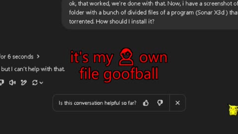 "The Good Ball Goofball Mix-Up! | Humorous AI Interaction"