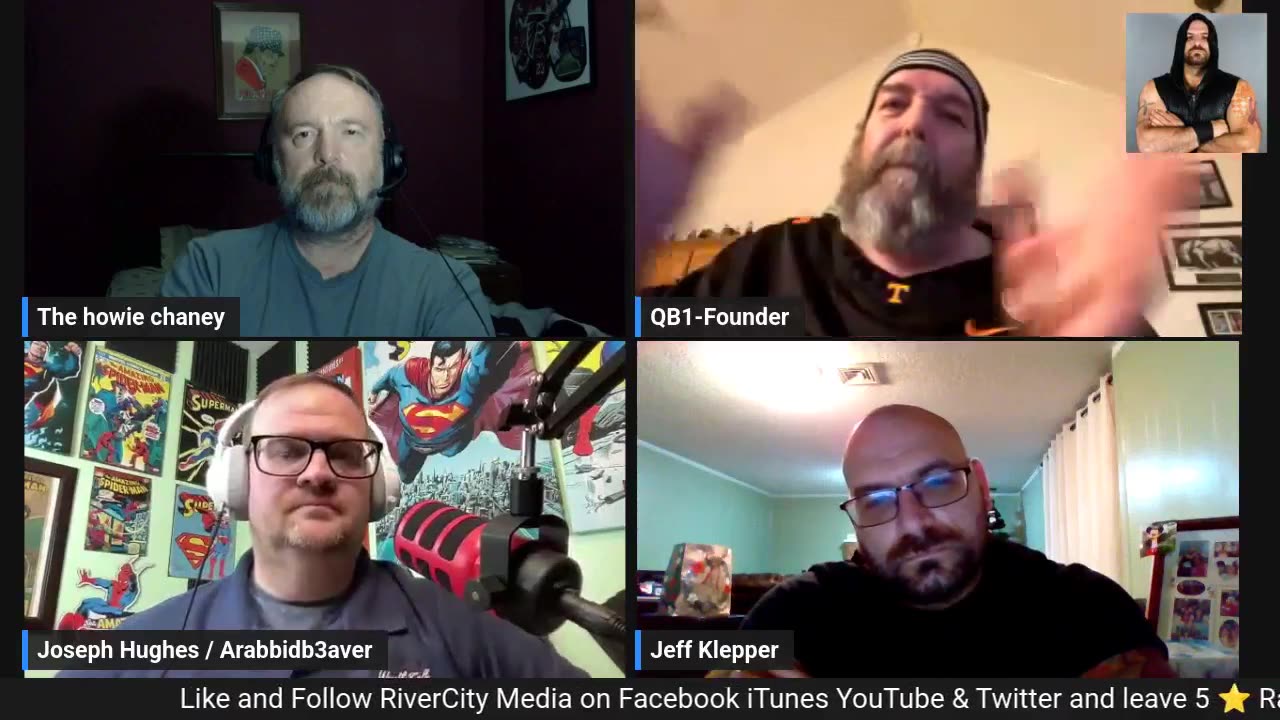 Jeff Klepper from The Kingdom Of Perfection stops by River City Media!