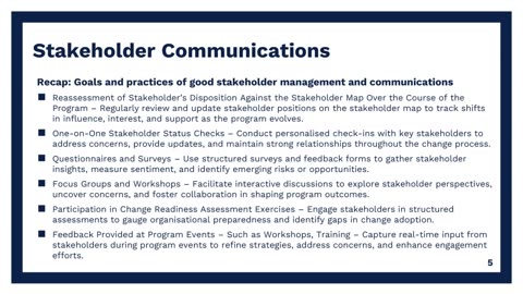 Stakeholder Management (Part 5): Build Trust. Align Interests. Drive Results. | High Impact Academy
