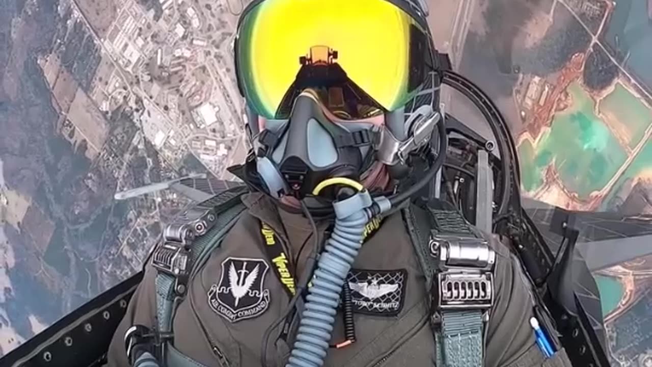 Pilot in Cockpit