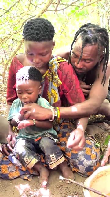 One day in a Maasai village in Africa #masai #africa #usa #viralreel