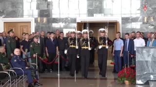 ⚰️🇷🇺 Ukraine Russia War | Russian State Funeral for Deputy Navy Commander Mikhail Gudkov | RCF