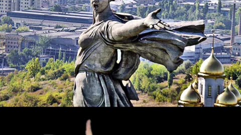 motherland calls statue from the tartarian empire #tartaria #history