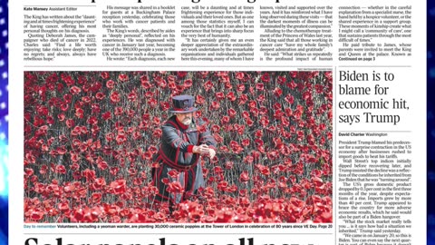 🔥Headlines for Thursday 1st May 2025 Newspaper Headlines 🎉📰#britishpress #breakingnews