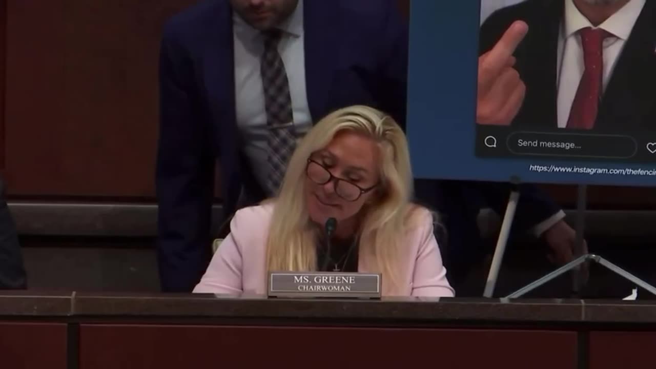 CROCKETT: “Madam Chairwoman your time is expired” MTG: “You’re not recognized Ms Crockett”