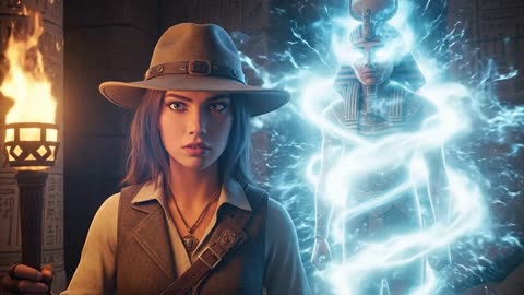 Vanda and the Pyramid of Secrets 🏜️ | 3-Minute 3D Adventure Animation”