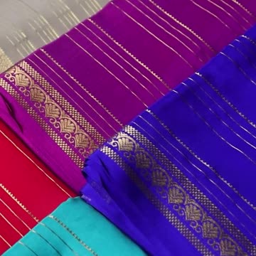 Buy Online Pure Mysore Silk Sarees in India