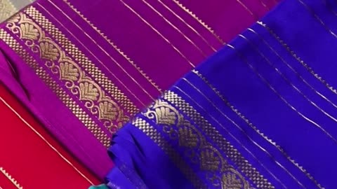 Buy Online Pure Mysore Silk Sarees in India