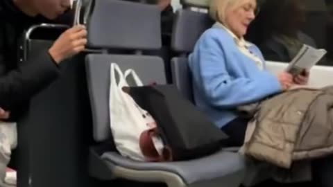 Muslim Arabs assault elderly White woman