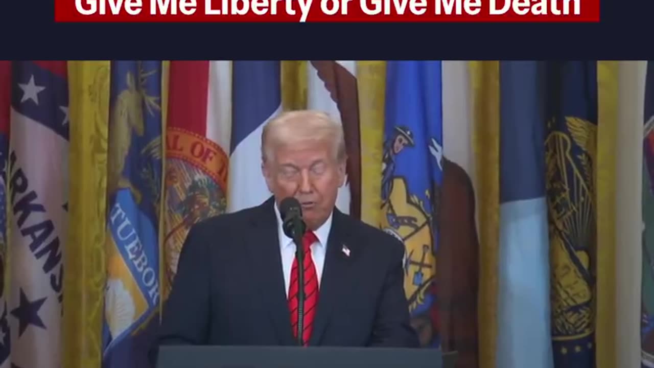 POTUS celebrates 250th anniversary of Patrick Henry’s legendary speech.. (Check Description)