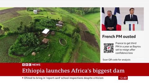 Ethiopia launches Africa’s biggest dam | BBC News
