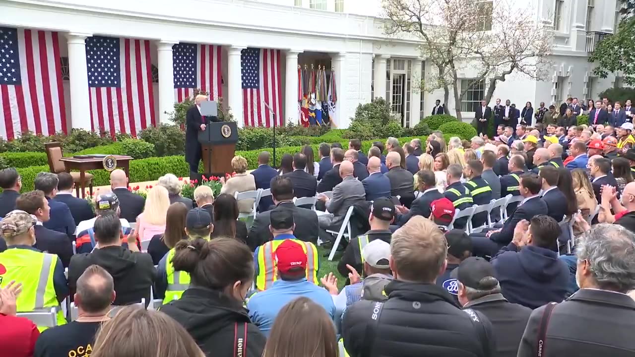 POTUS: "In the coming days, there will be complaints from the globalists, the outsourcers"
