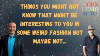 The John Henry Soto Show: Hidden Stories & Surprising Facts