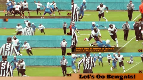 Prototype 356: Buffalo State's Casey Kacz 49yd pass to Sherman Nelson vs Hartwick