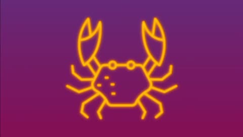 Salty Crab Glitter and Lazers Clip