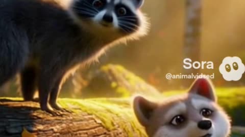 The Brave Little Cub – A Night in the Wild 🐾🌙 | Heartwarming Animal Story