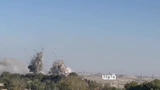 Heavy attacks continue in the Karaj area